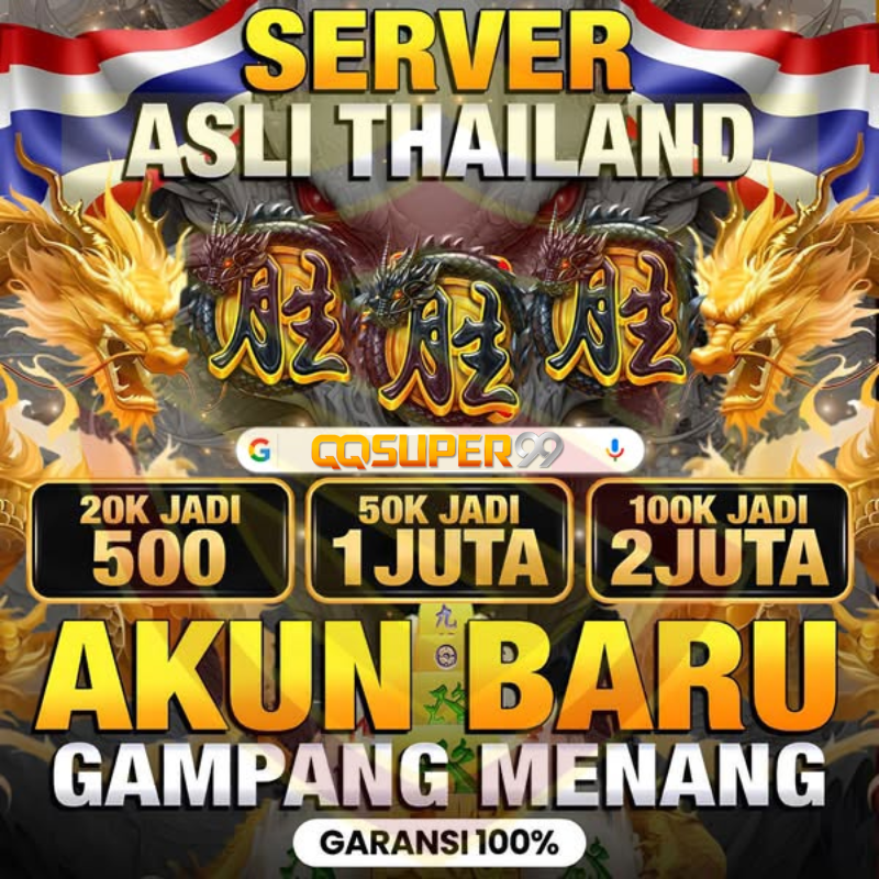 QQSUPER99: Link Situs Slot Thailand Resmi Via Qris Hanya 5 Detik